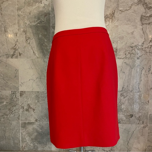 J. Crew Factory Crepe Wrap Pencil Skirt - Picture 6 of 7